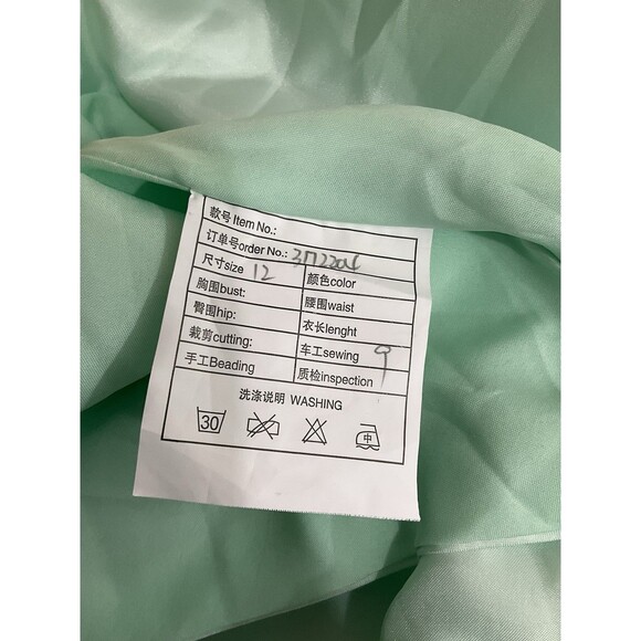 Womens Embroidered Floral Tulle Mini Dress 6 Green Cottage Forest Fairy Party - Picture 6 of 7